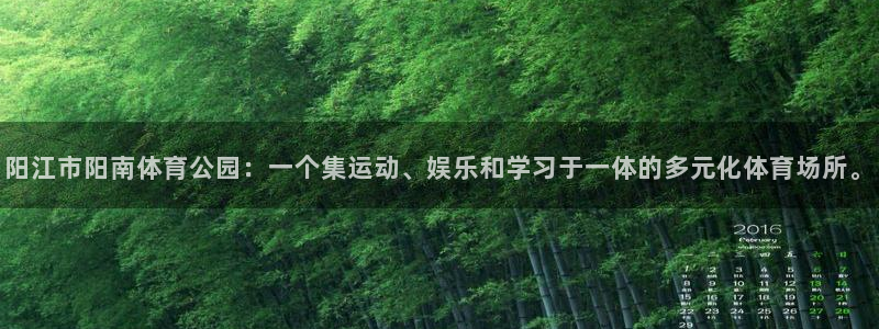 3377体育是正规的吗：阳江市阳南体育公园：一个集运动、娱乐和学习于一体的多元化体育场所。