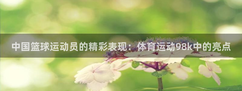 3377体育app官网下载地址：中国篮球运动员的精彩表现：体育运动98k中的亮点